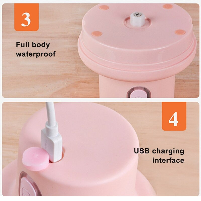 250ML Mini Electric Garlic Food Chopper Ginger Vegetable Crusher Food Blender Processor