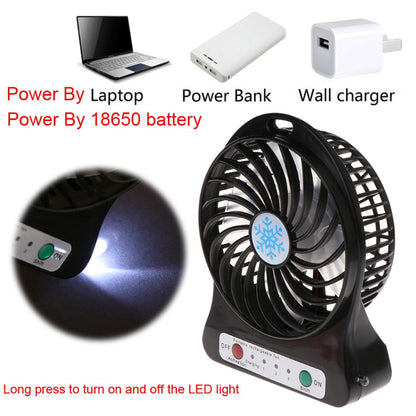 Portable Mini Multi-Functional USB Rechargeable Fan